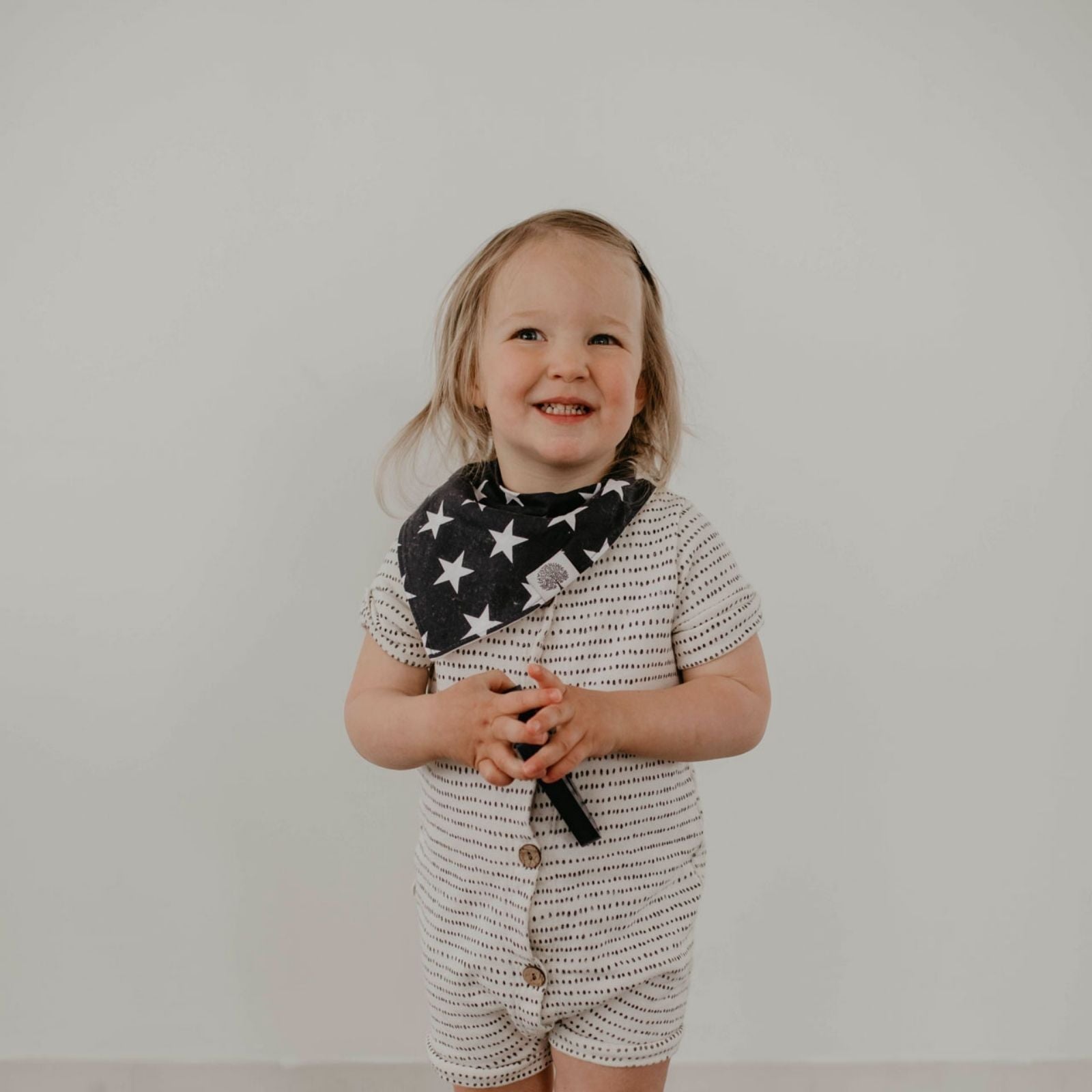 Freedom Bandana Bib Set by Parker Baby Co., product view 4