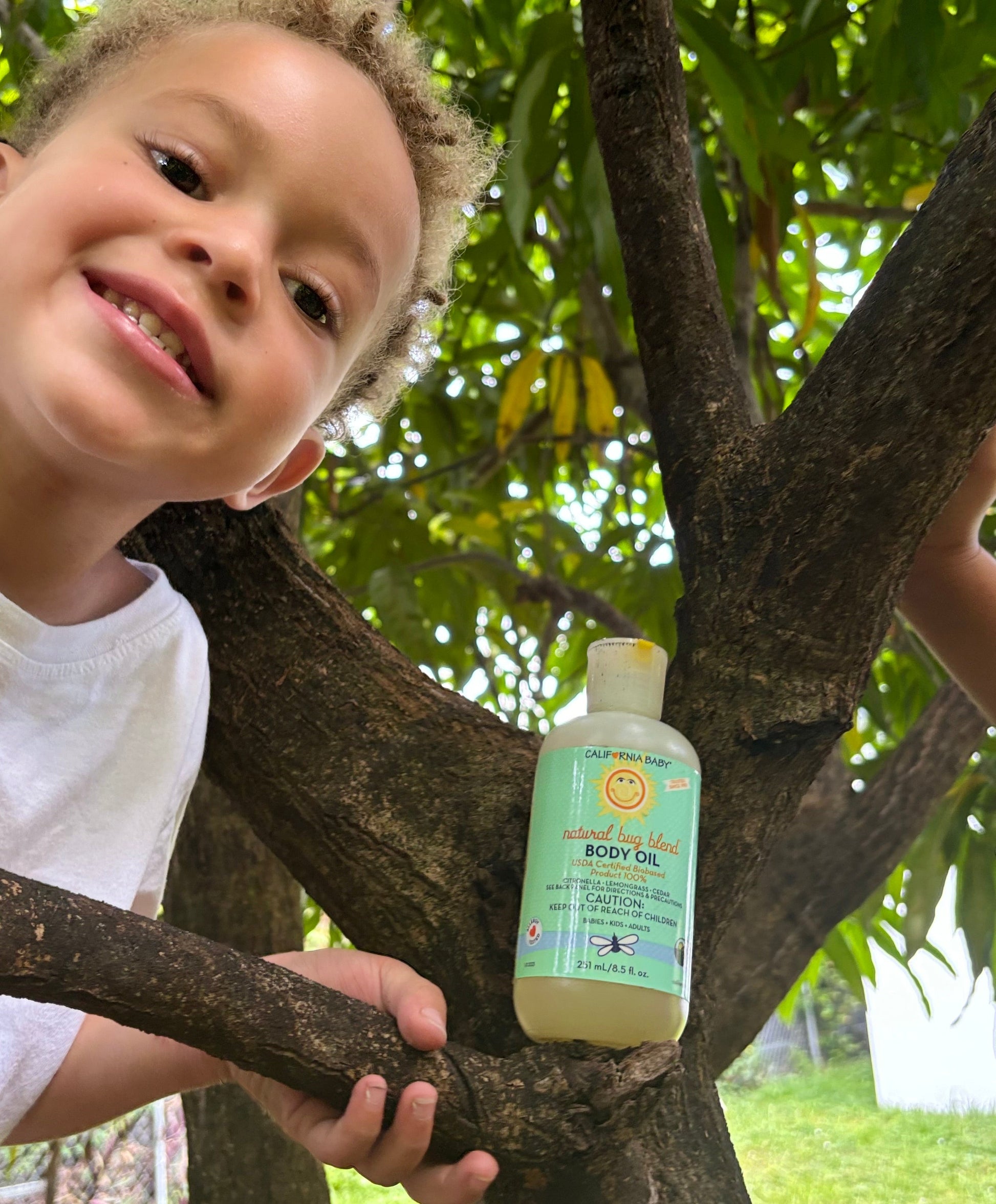 Natural Bug Blend™ Body Oil by California Baby, product view 5