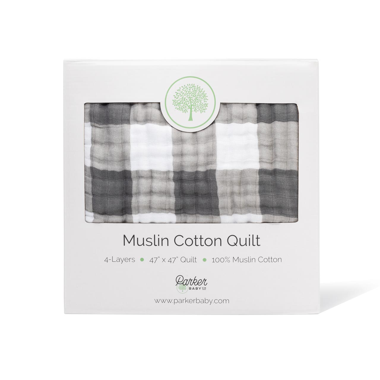 Gray Buffalo Quilt by Parker Baby Co., product view 16