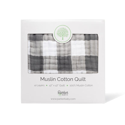 Gray Buffalo Quilt by Parker Baby Co., product view 16
