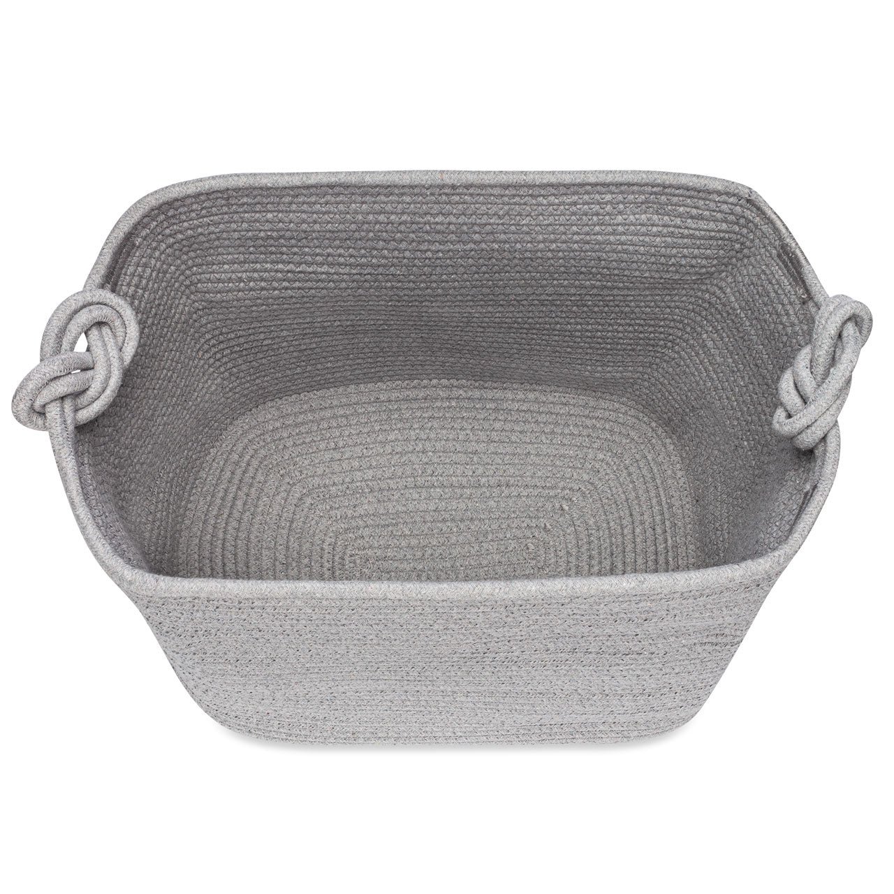 Rope Cube Storage Basket by Parker Baby Co., product view 14
