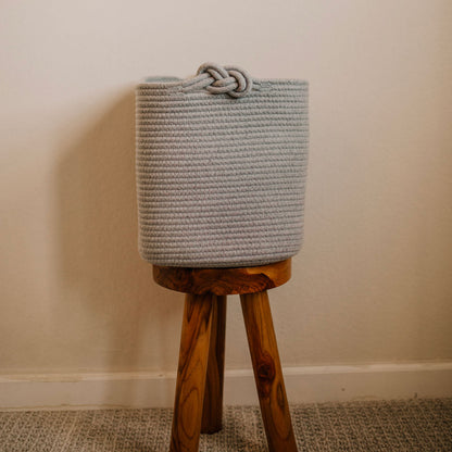 Rope Cube Storage Basket by Parker Baby Co., product view 10