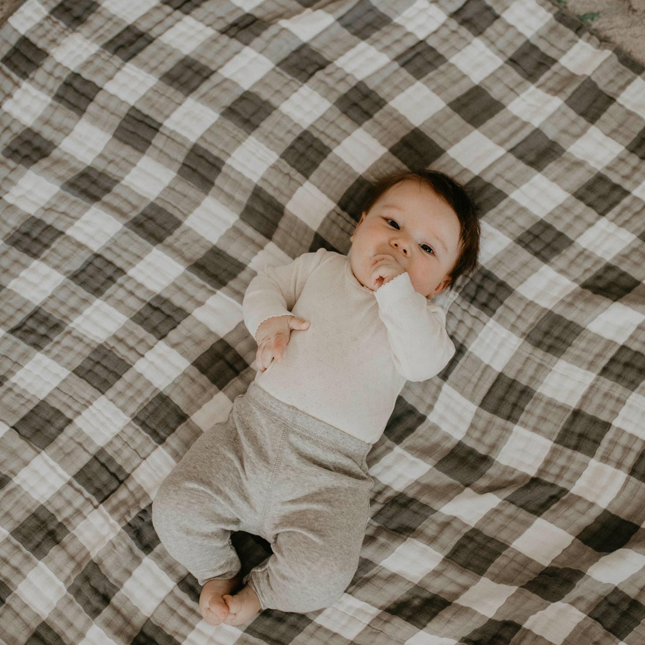 Gray Buffalo Quilt by Parker Baby Co., product view 12