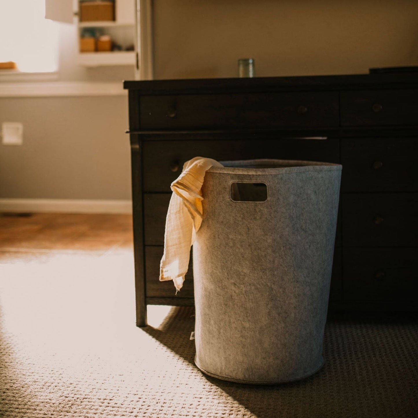 Felt Laundry Hamper by Parker Baby Co., product view 18