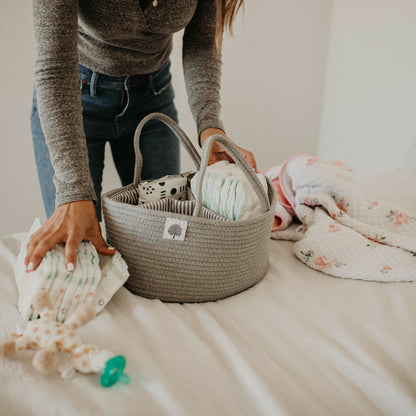 Rope Diaper Caddy by Parker Baby Co., product view 15