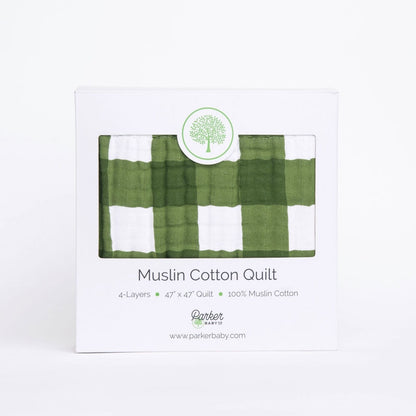 Green Buffalo Quilt by Parker Baby Co., product view 11