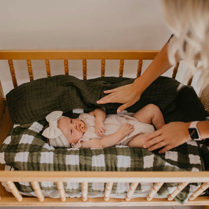 Green Buffalo Quilt by Parker Baby Co., product view 10