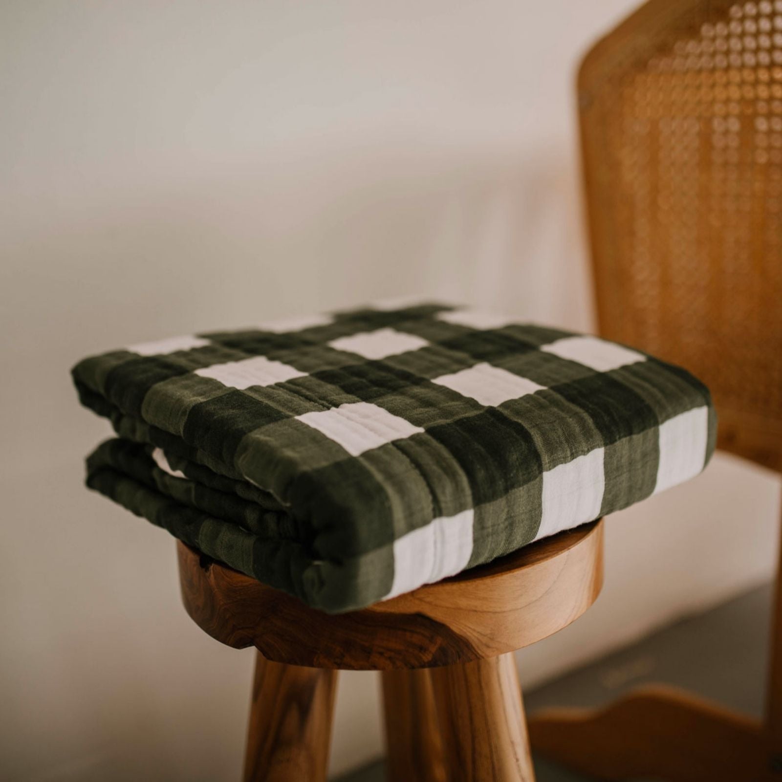 Green Buffalo Quilt by Parker Baby Co., product view 13
