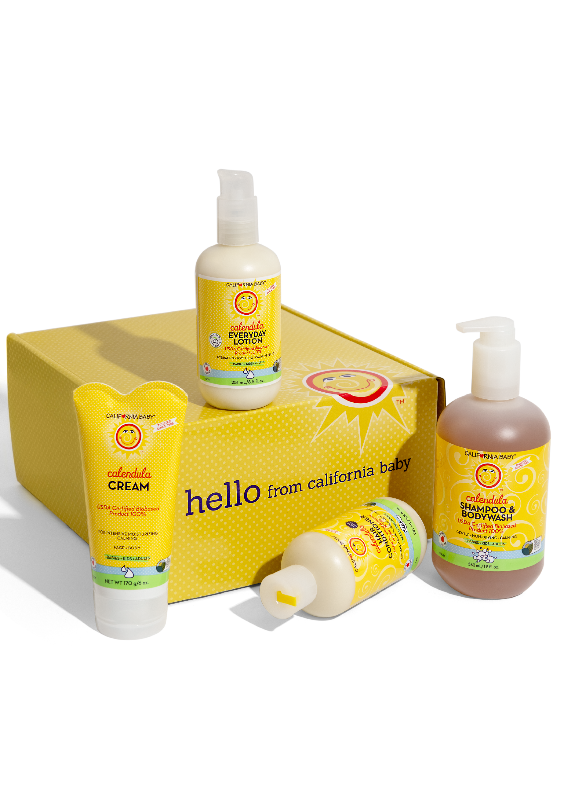 Best of Calendula™ Gift Set for Adults + Kids by California Baby