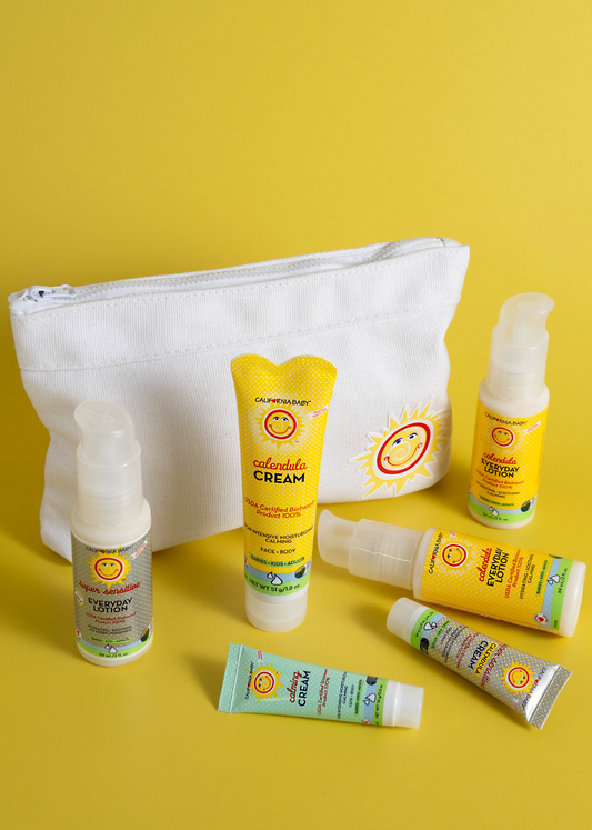 100% Plant-based Collection™ Moisturizer Travel Set by California Baby, product view 2