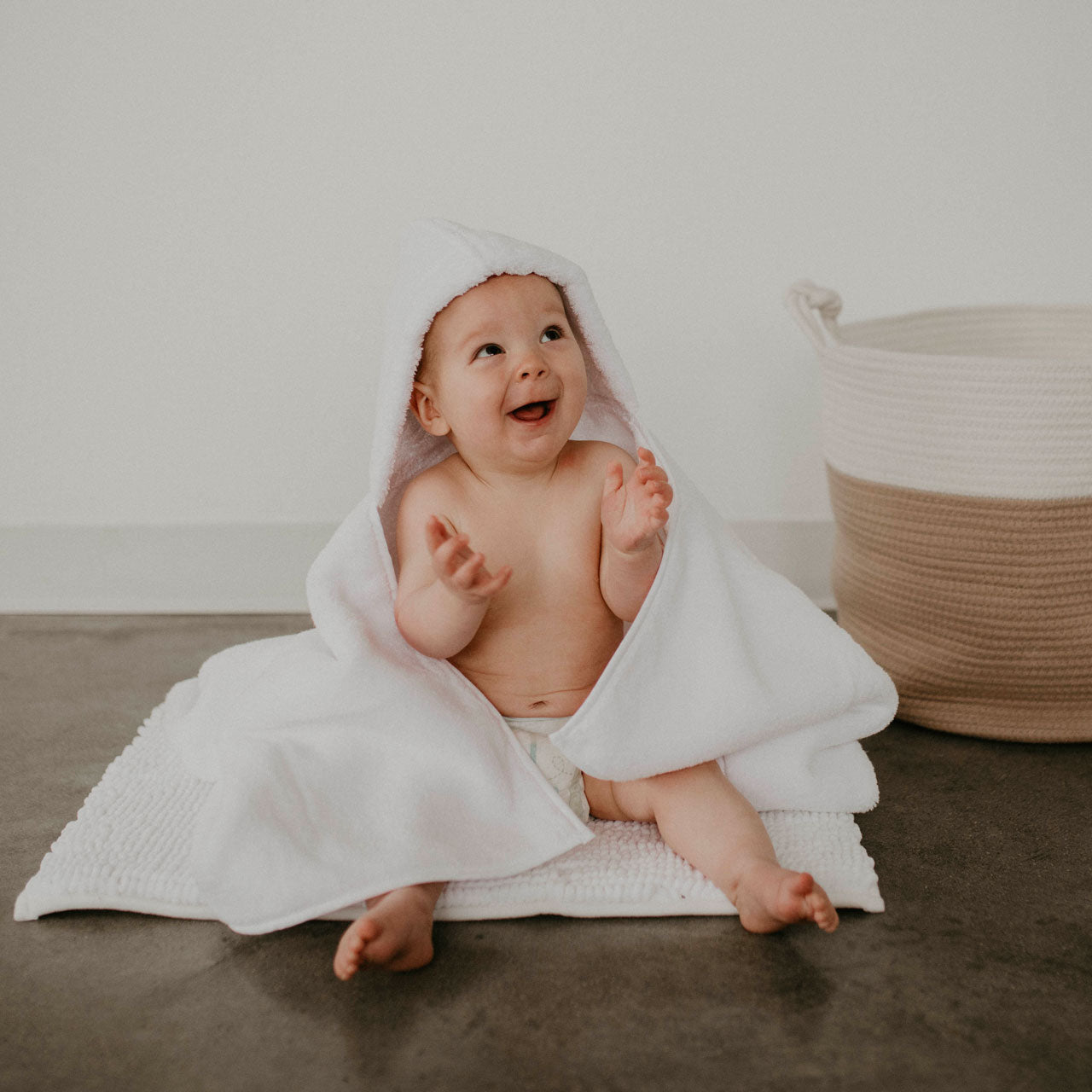Hooded Bath Towel by Parker Baby Co., product view 15