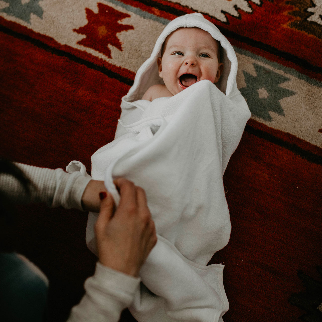Hooded Bath Towel by Parker Baby Co., product view 14