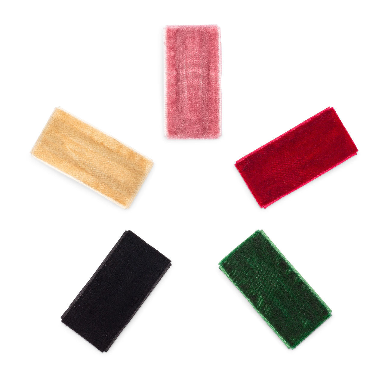 Holly Set - Velvet Hair Clips by Parker Baby Co.