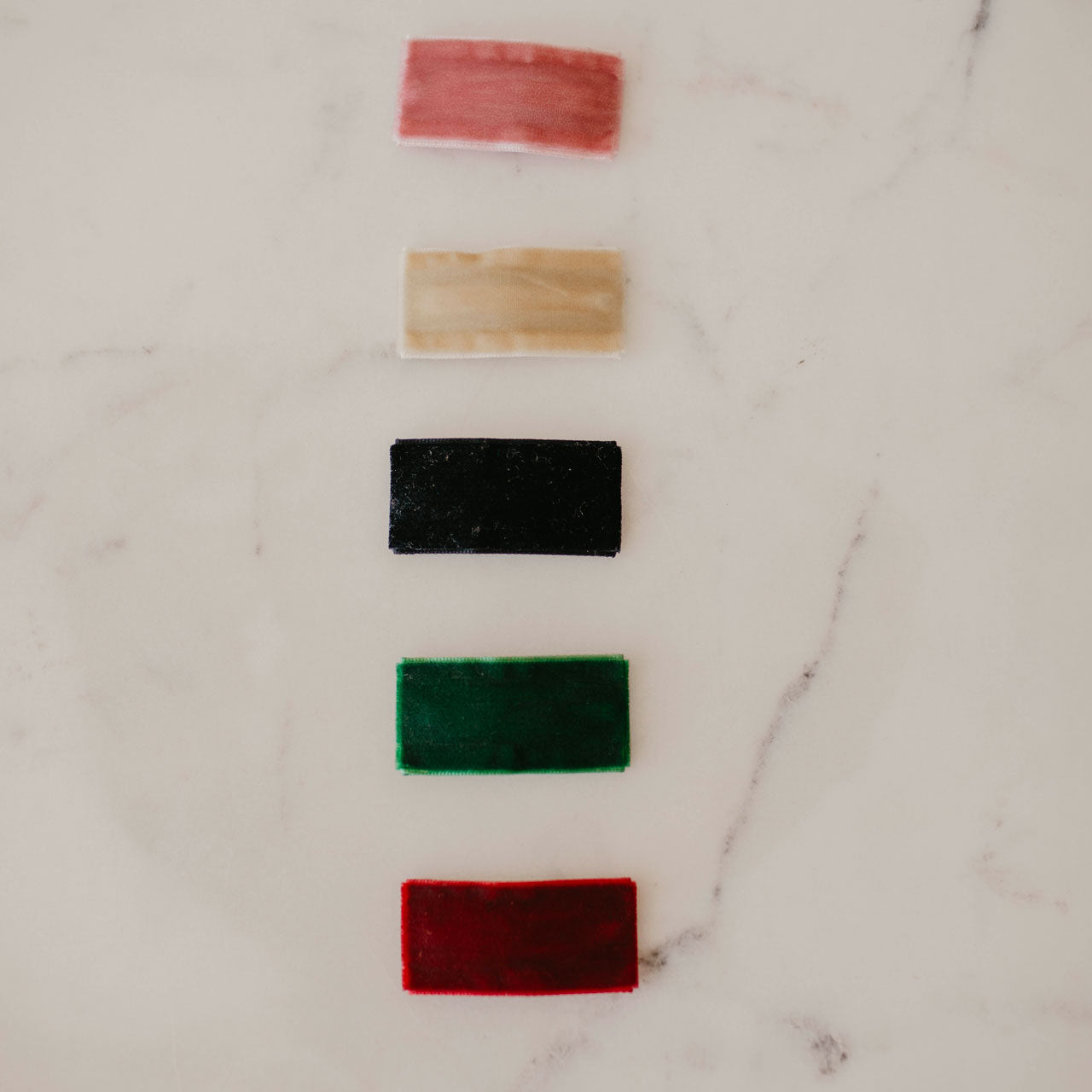 Holly Set - Velvet Hair Clips by Parker Baby Co., product view 8