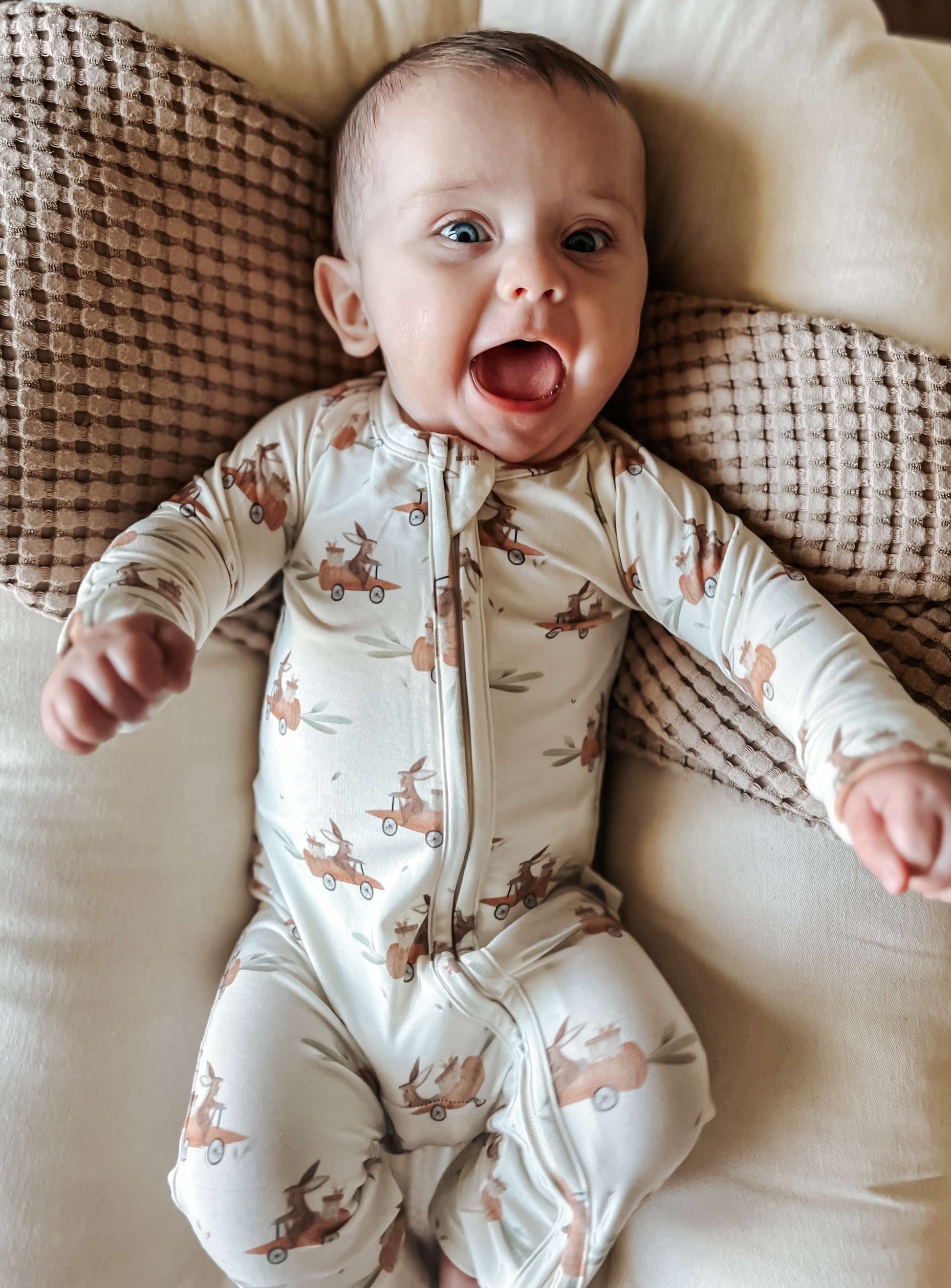 Cottontail Cruisers Modal Zippy Pajamas by Little Joy Co., product view 6