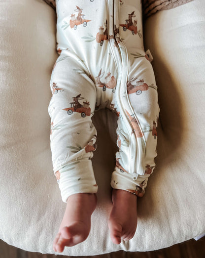 Cottontail Cruisers Modal Zippy Pajamas by Little Joy Co., product view 7