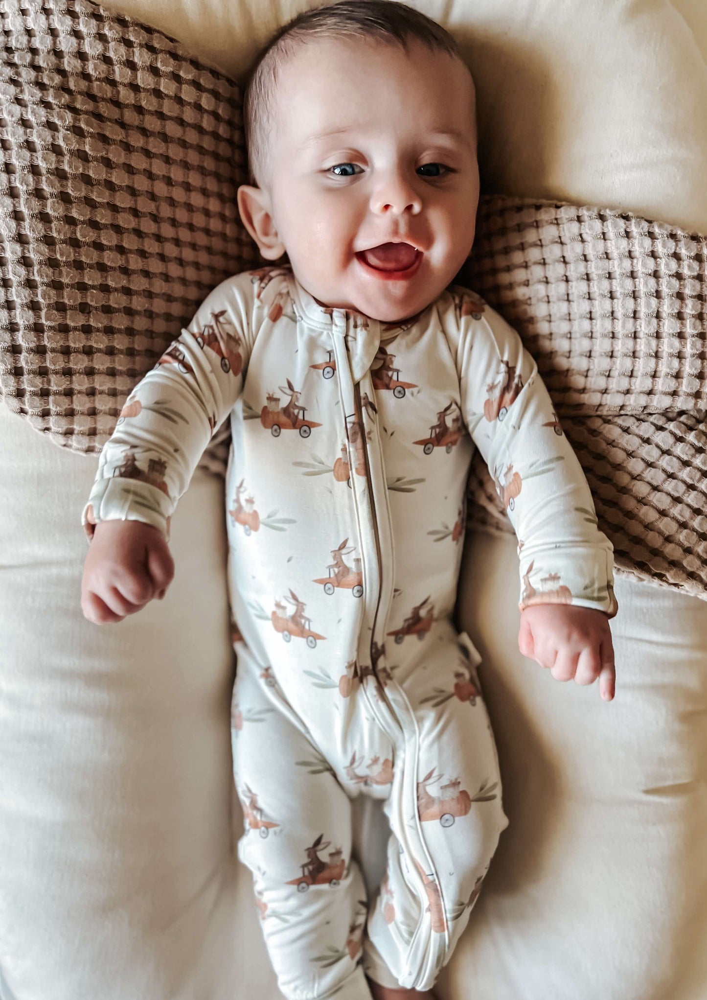 Cottontail Cruisers Modal Zippy Pajamas by Little Joy Co., product view 8