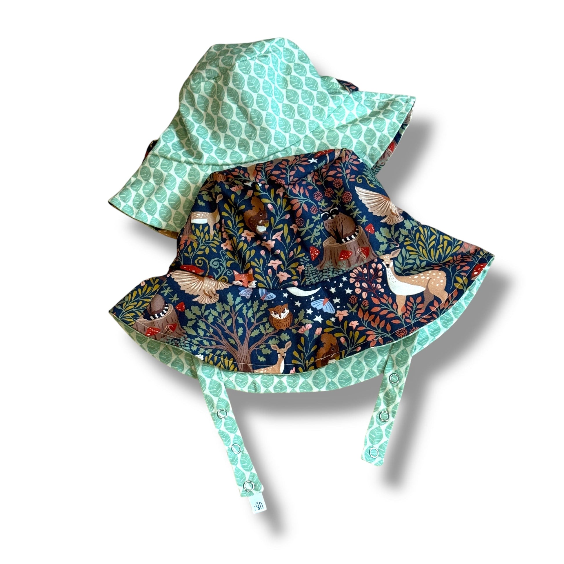 Bucket hat in Organic Enchanted Forest by UB2 | Urban Baby Bonnets