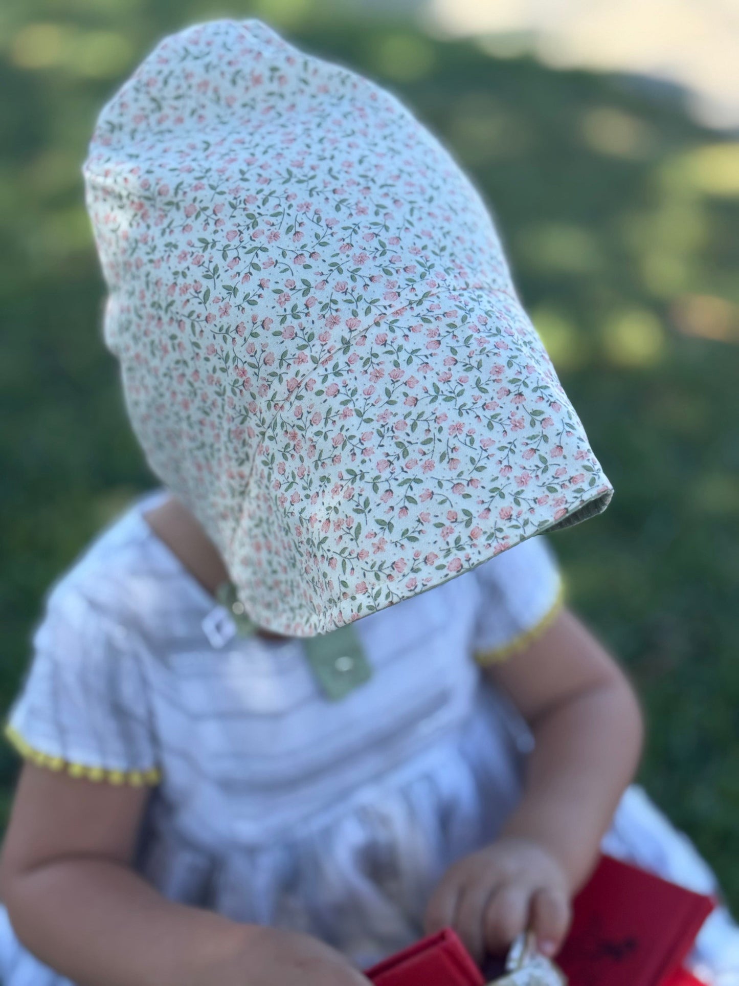 Bonnet in Spring Garden by UB2 | Urban Baby Bonnets, product view 3