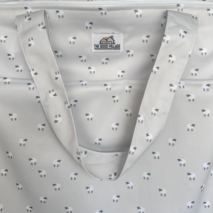 Large Hanging Wetbag | Sheep Tofu by The Good Village Cloth Co., product view 3
