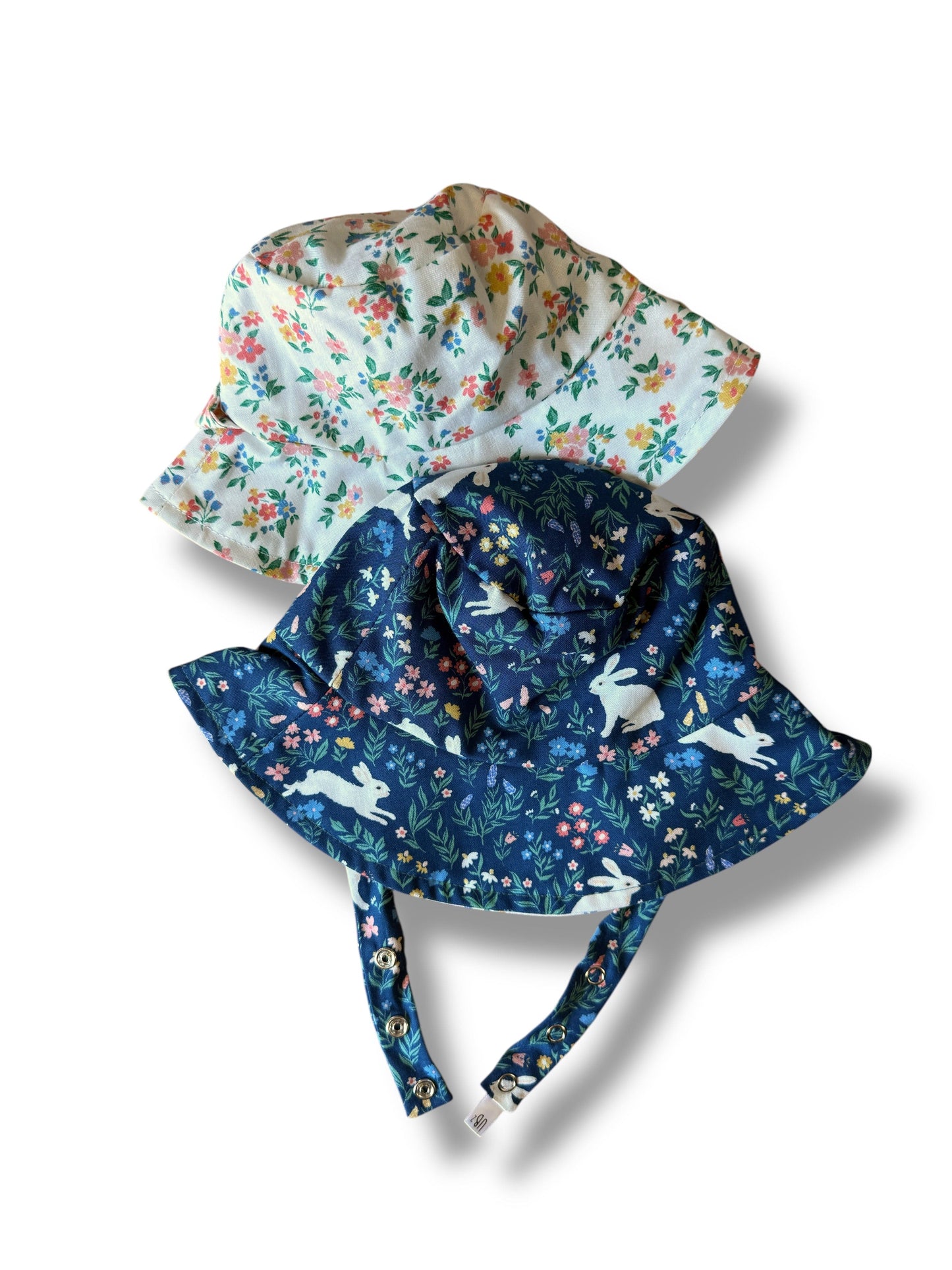 Bucket hat in Organic Bunnies by UB2 | Urban Baby Bonnets