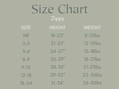 Polar Bear Zippy Romper by Little Joy Co., product view 6