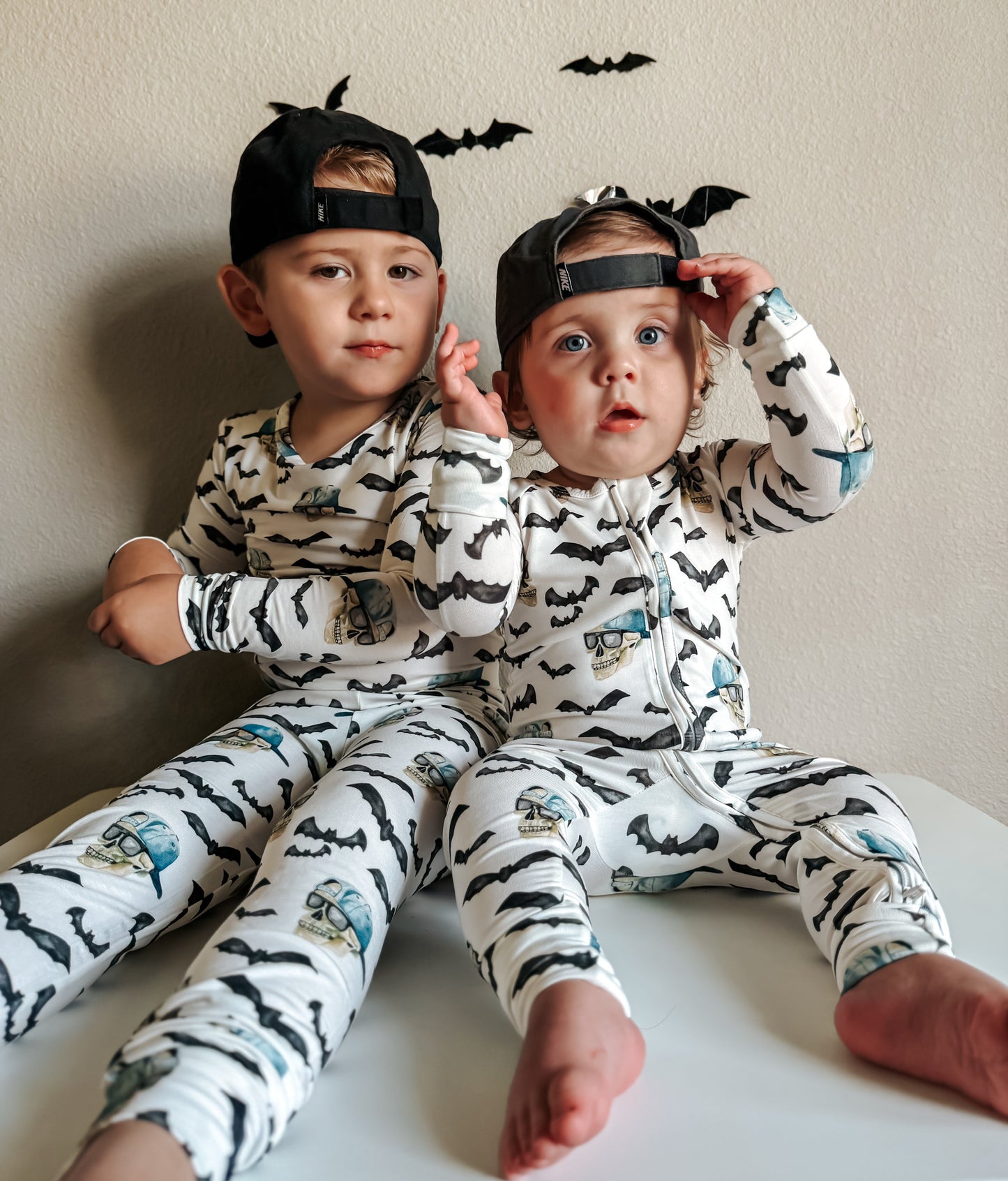 Spooky Bro 2pc Bamboo Pajamas by Little Joy Co., product view 12