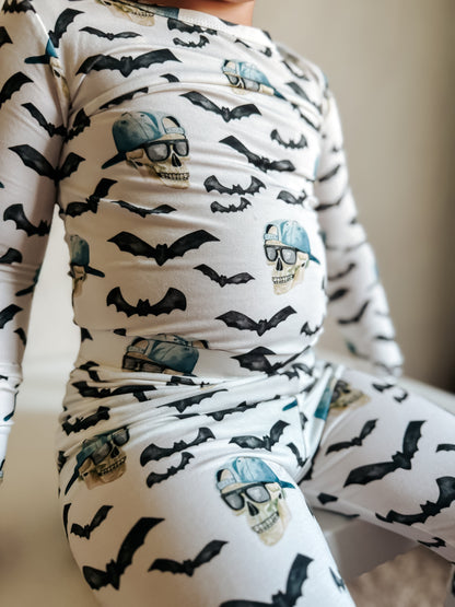 Spooky Bro 2pc Bamboo Pajamas by Little Joy Co., product view 13