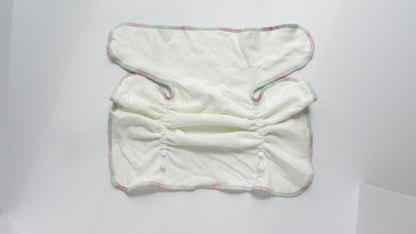 Black Flex-Fit Winged Perfect fit Preflat (WPFP) by Fruit of the Womb Diapers, product view 4