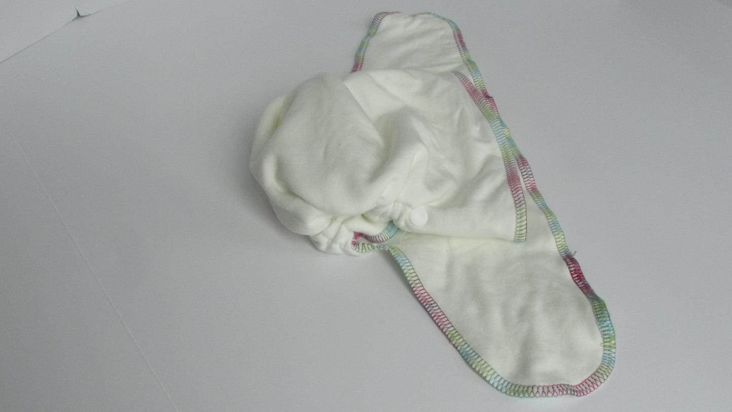 Flex-Fit Winged Perfect fit Preflat (WPFP) by Fruit of the Womb Diapers, product view 3