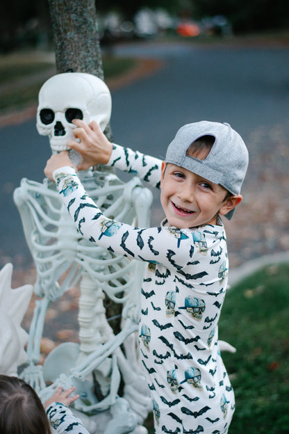 Spooky Bro 2pc Bamboo Pajamas by Little Joy Co.