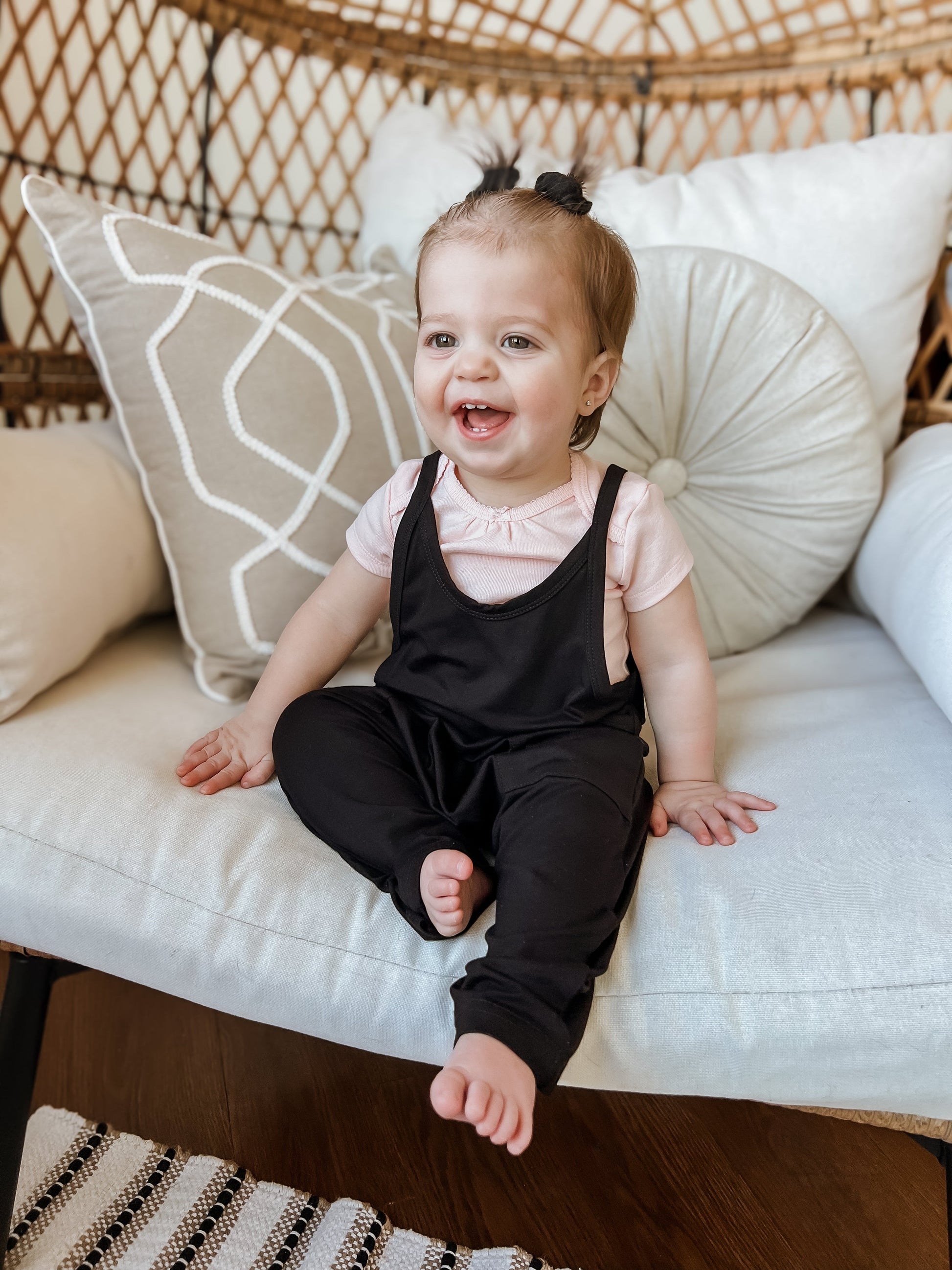 Bamboo Tank Romper - more colors by Little Joy Co., product view 14