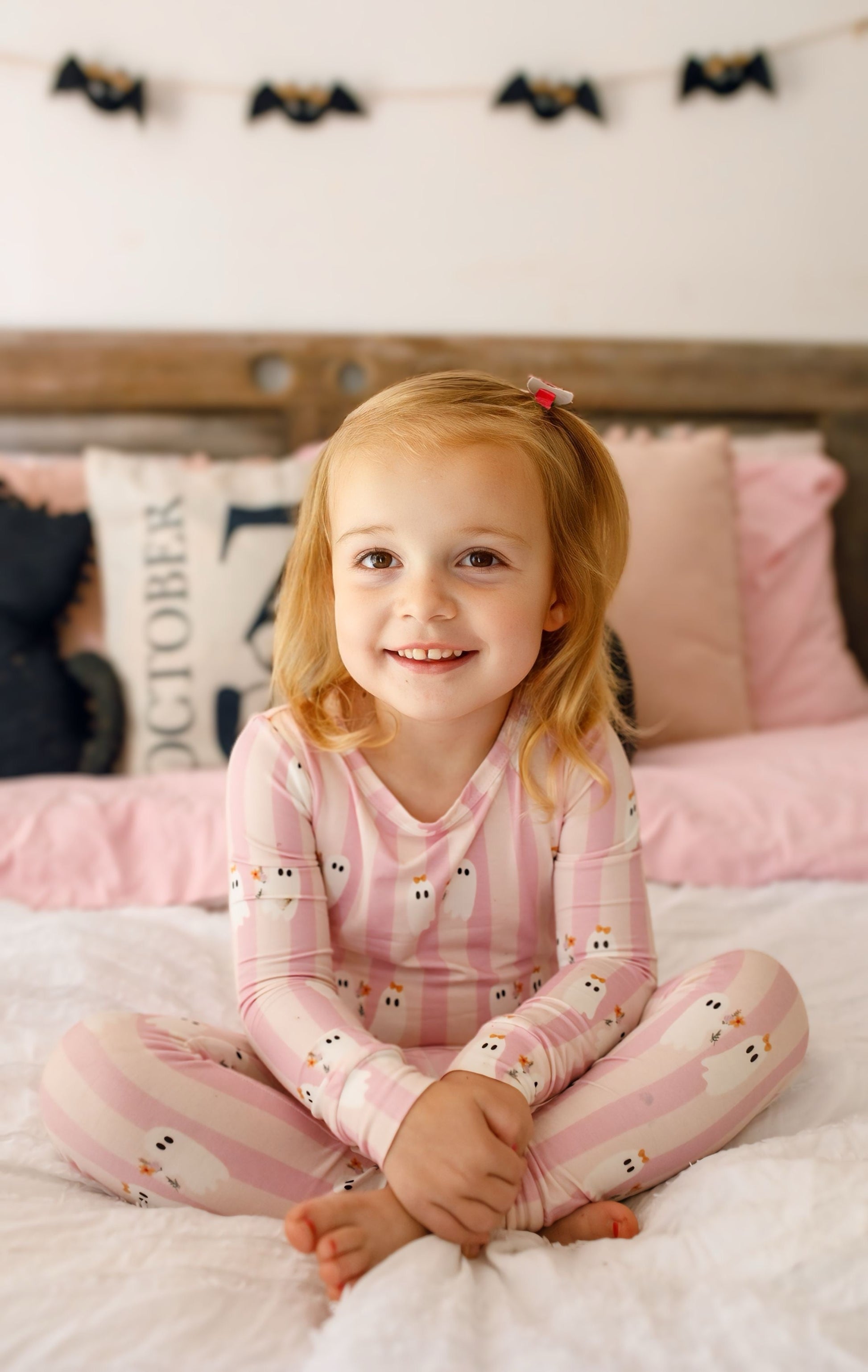 Be My Boo 2pc Halloween Bamboo Pajamas by Little Joy Co., product view 9