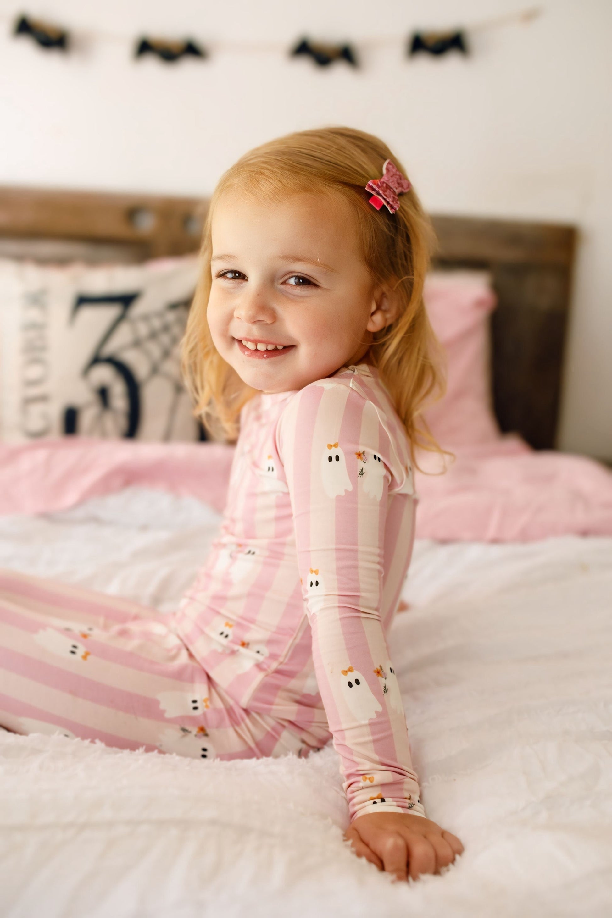 Be My Boo 2pc Halloween Bamboo Pajamas by Little Joy Co., product view 16