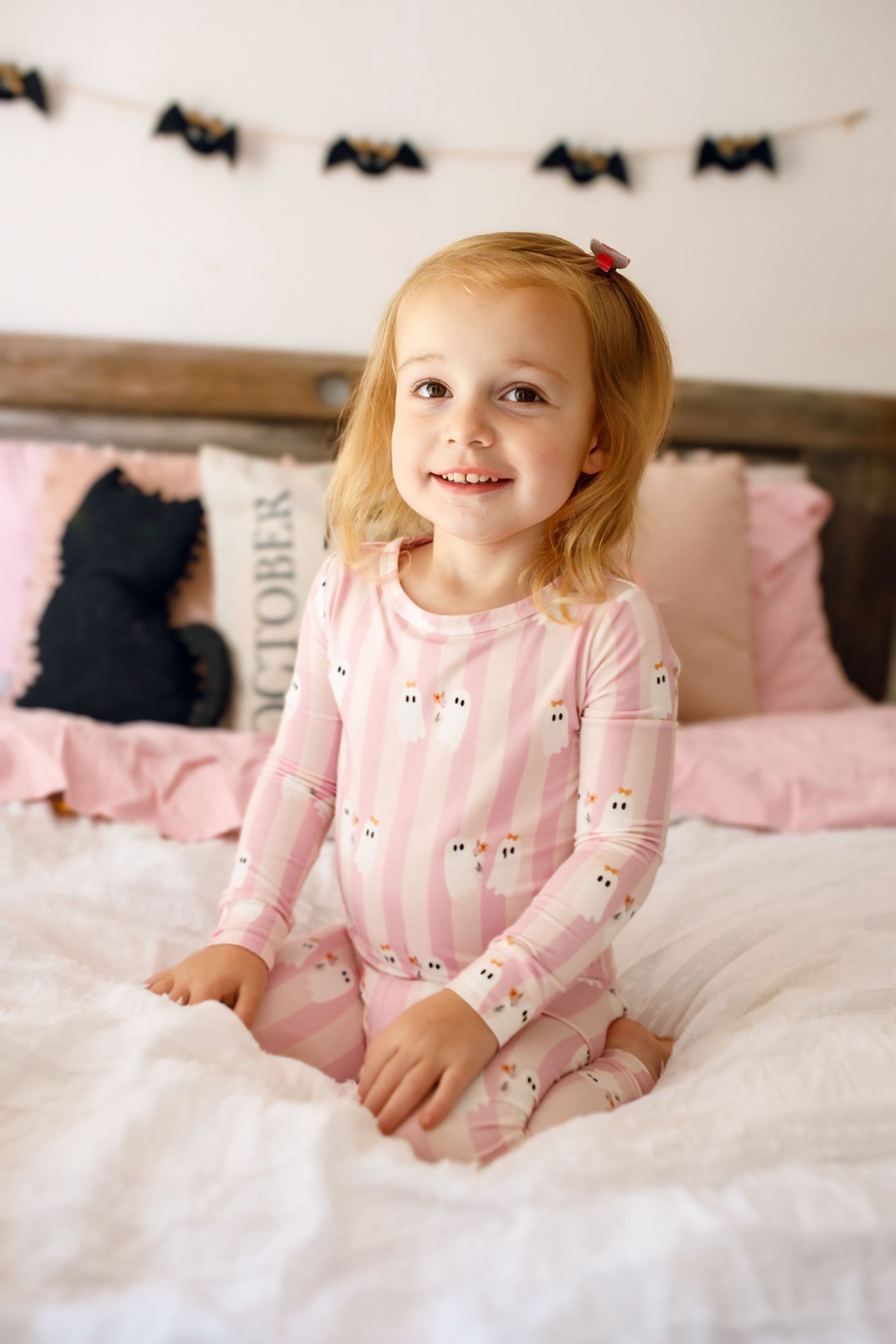 Be My Boo 2pc Halloween Bamboo Pajamas by Little Joy Co., product view 19