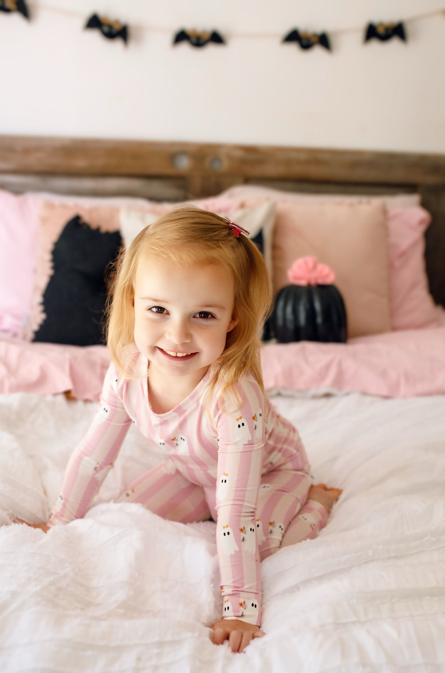 Be My Boo 2pc Halloween Bamboo Pajamas by Little Joy Co., product view 17