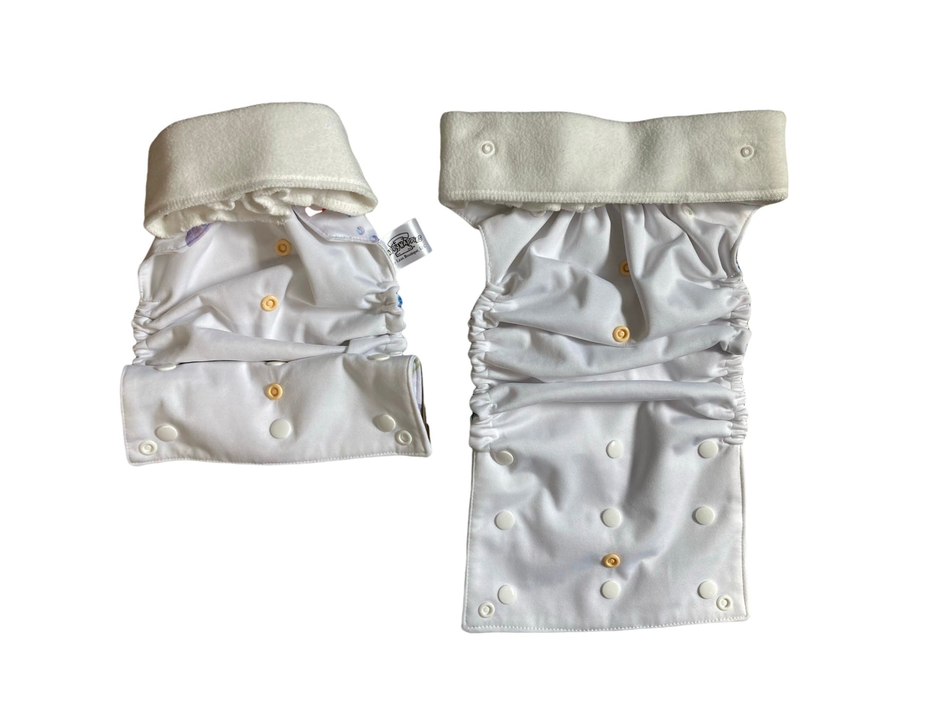 All-in-Two Diaper Cover and Belt (Printed PUL) by Flappy-Nappies, product view 15