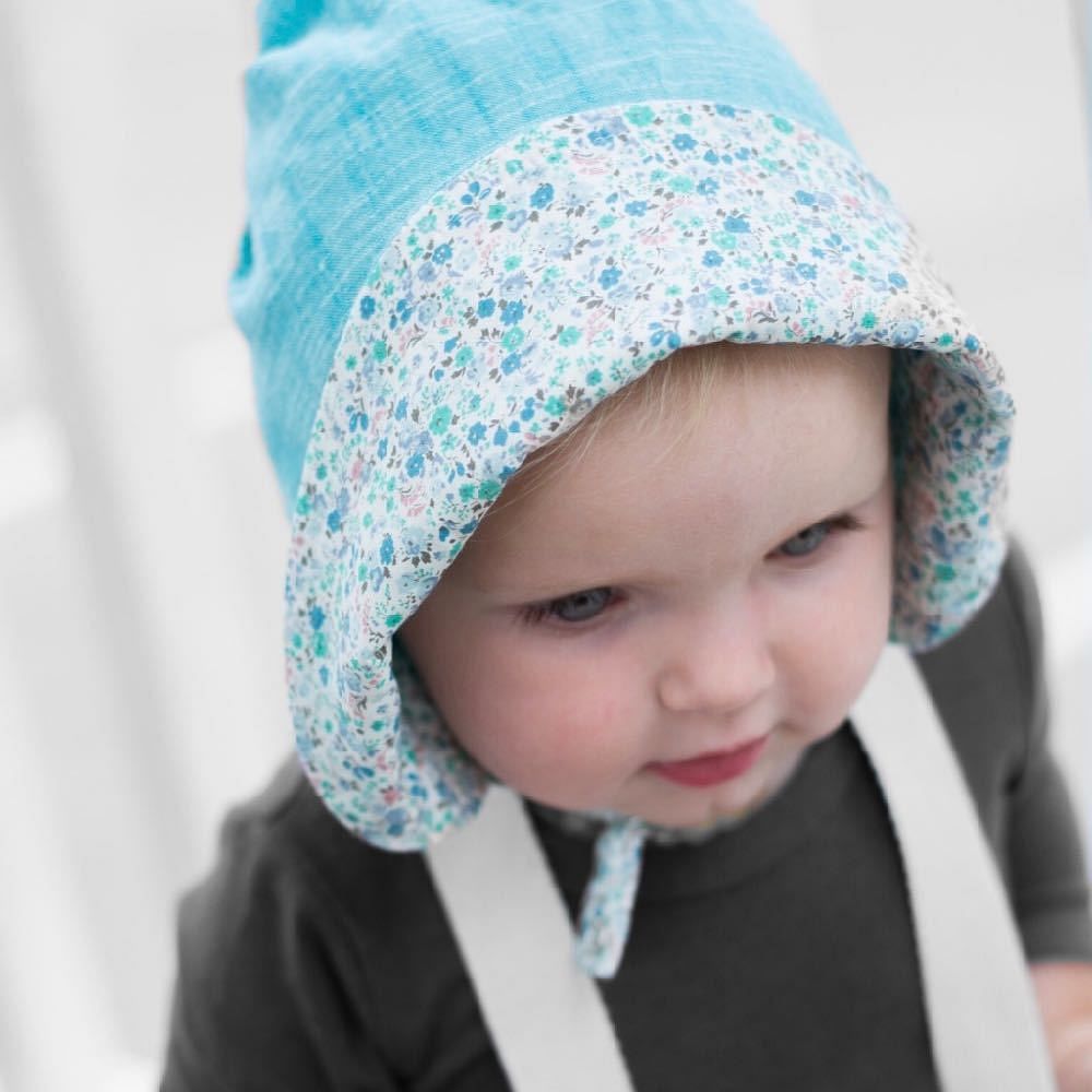 Bonnet in Calendula by UB2 | Urban Baby Bonnets, product view 5