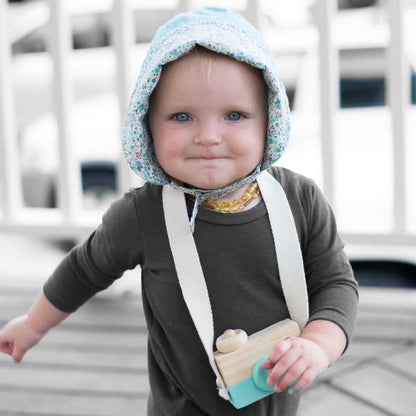 Bonnet in Calendula by UB2 | Urban Baby Bonnets, product view 6