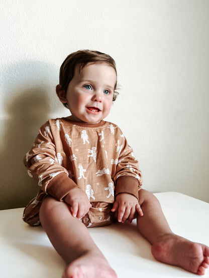 Mummy Bamboo Bubble Romper by Little Joy Co., product view 11