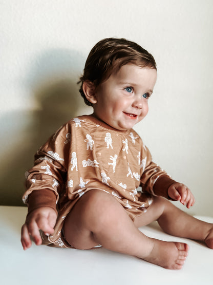 Mummy Bamboo Bubble Romper by Little Joy Co.