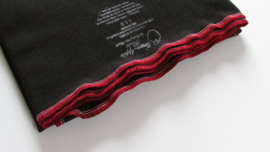 Stretchy flat cloth diapers in Black by Fruit of the Womb Diapers, product view 2