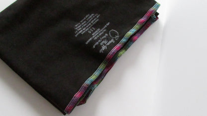 Stretchy flat cloth diapers in Black by Fruit of the Womb Diapers, product view 5