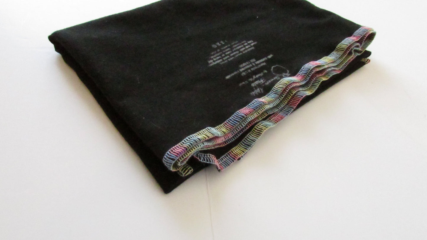 Stretchy flat cloth diapers in Black by Fruit of the Womb Diapers, product view 16