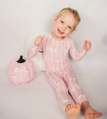 Be My Boo 2pc Halloween Bamboo Pajamas by Little Joy Co., product view 4