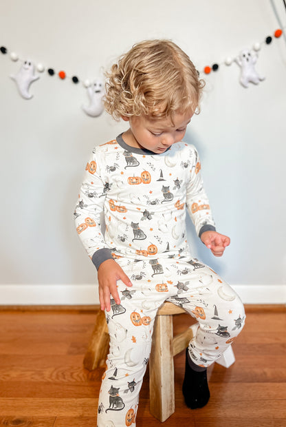 Boo Crew 2pc Bamboo Pajamas by Little Joy Co., product view 15
