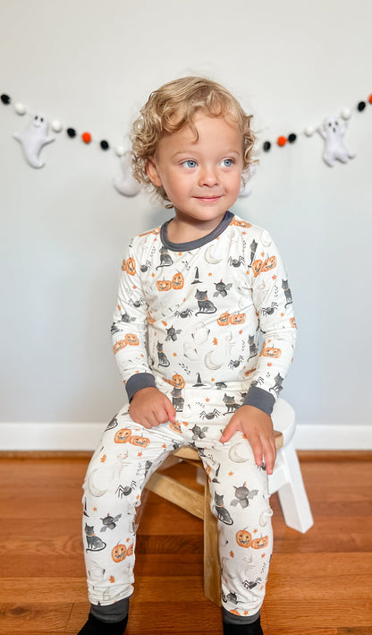Boo Crew 2pc Bamboo Pajamas by Little Joy Co., product view 17