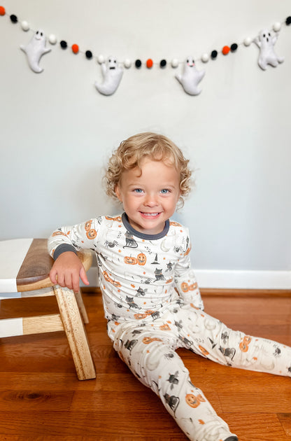 Boo Crew 2pc Bamboo Pajamas by Little Joy Co., product view 18