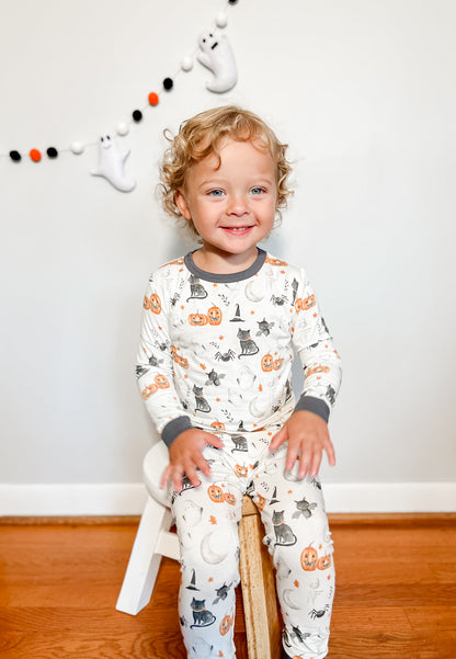 Boo Crew 2pc Bamboo Pajamas by Little Joy Co., product view 14