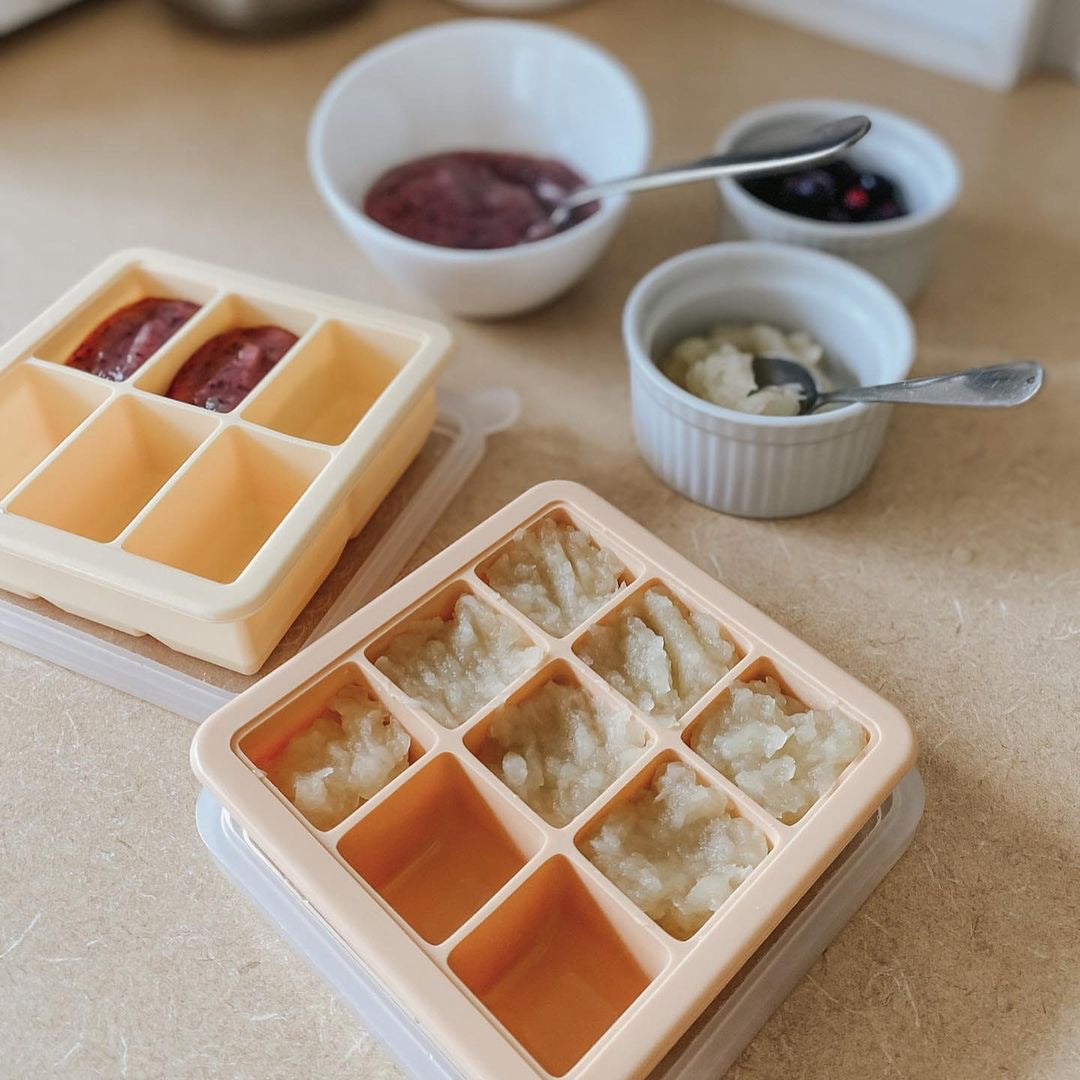 Haakaa Silicone Baby Food & Breast Milk Freezer Tray – 4, 6 or 9 Compartments